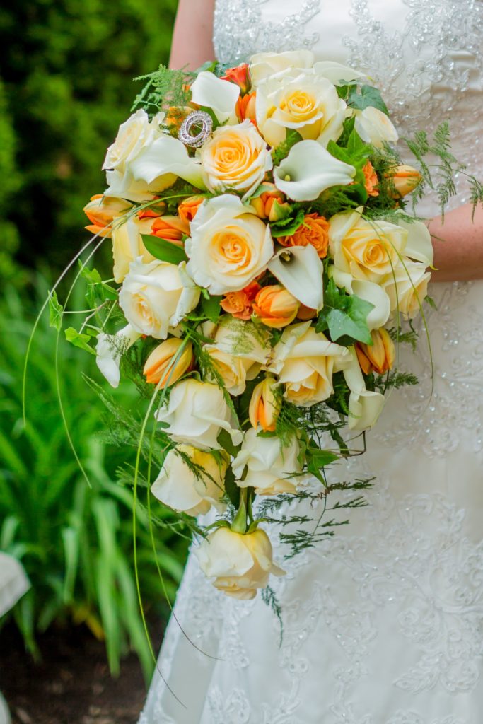 Cascade Wedding Bouquet -We Love Florists
