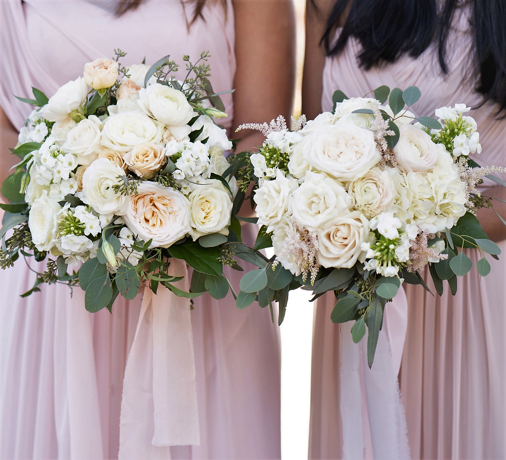 Sweet Chic Bridesmaids Bouquet Large & Medium