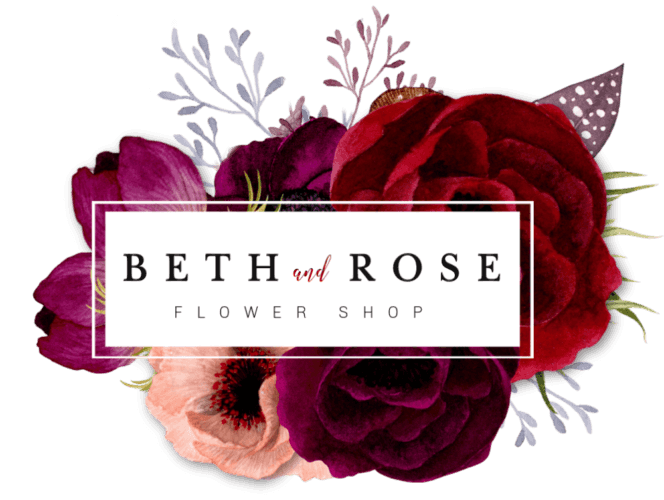 Beth and Rose Florist Logo