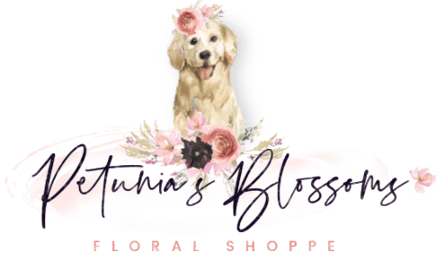 Petunias Florist Logo WLF3654