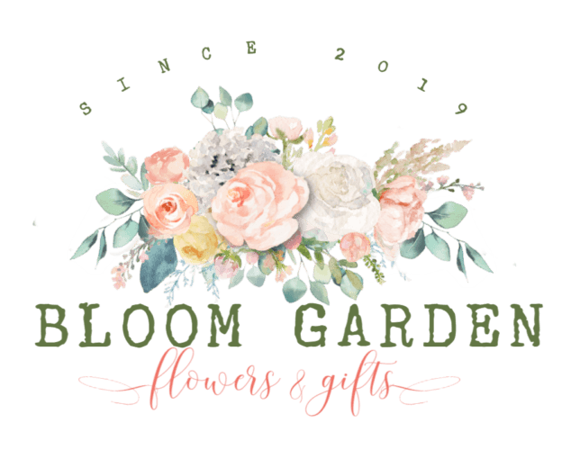 Bloom garden florist logo