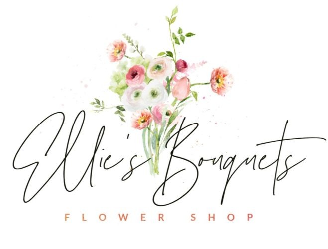 Florist Logo Ellies Bouquets