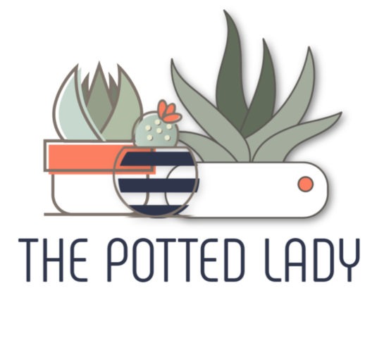 Florist logo The Potted Lady WLF 4487989