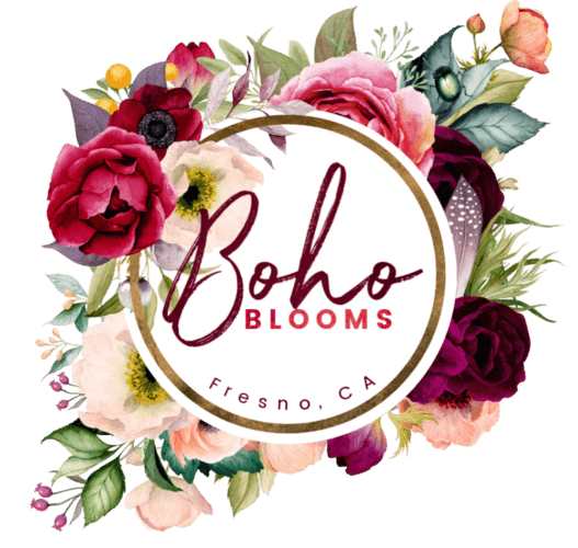Boho Blooms Florist Logo