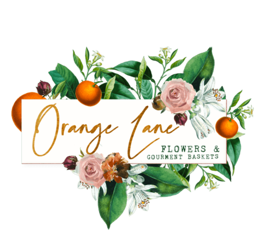 orange lane florist logo