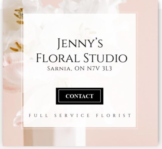 Jennys Floral Studio Sarnia ON